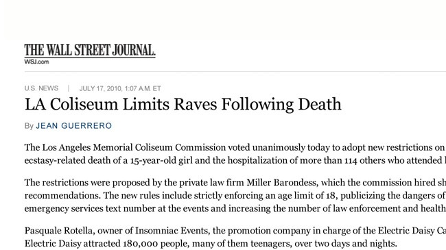 Miller Barondess’ Recommendations to the Coliseum Commission After EDC Death
