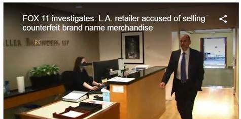 Fox 11 Interviews Sasha Frid on Representation of Designer Amiri in Counterfeit Lawsuit