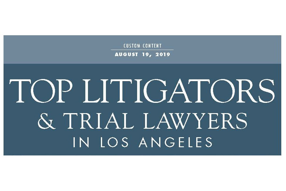 Mira Hashmall and Skip Miller Honored by Los Angeles Business Journal as Top Litigators 2019