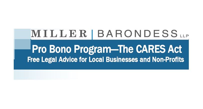 Miller Barondess Pro Bono Program–The CARES Act
